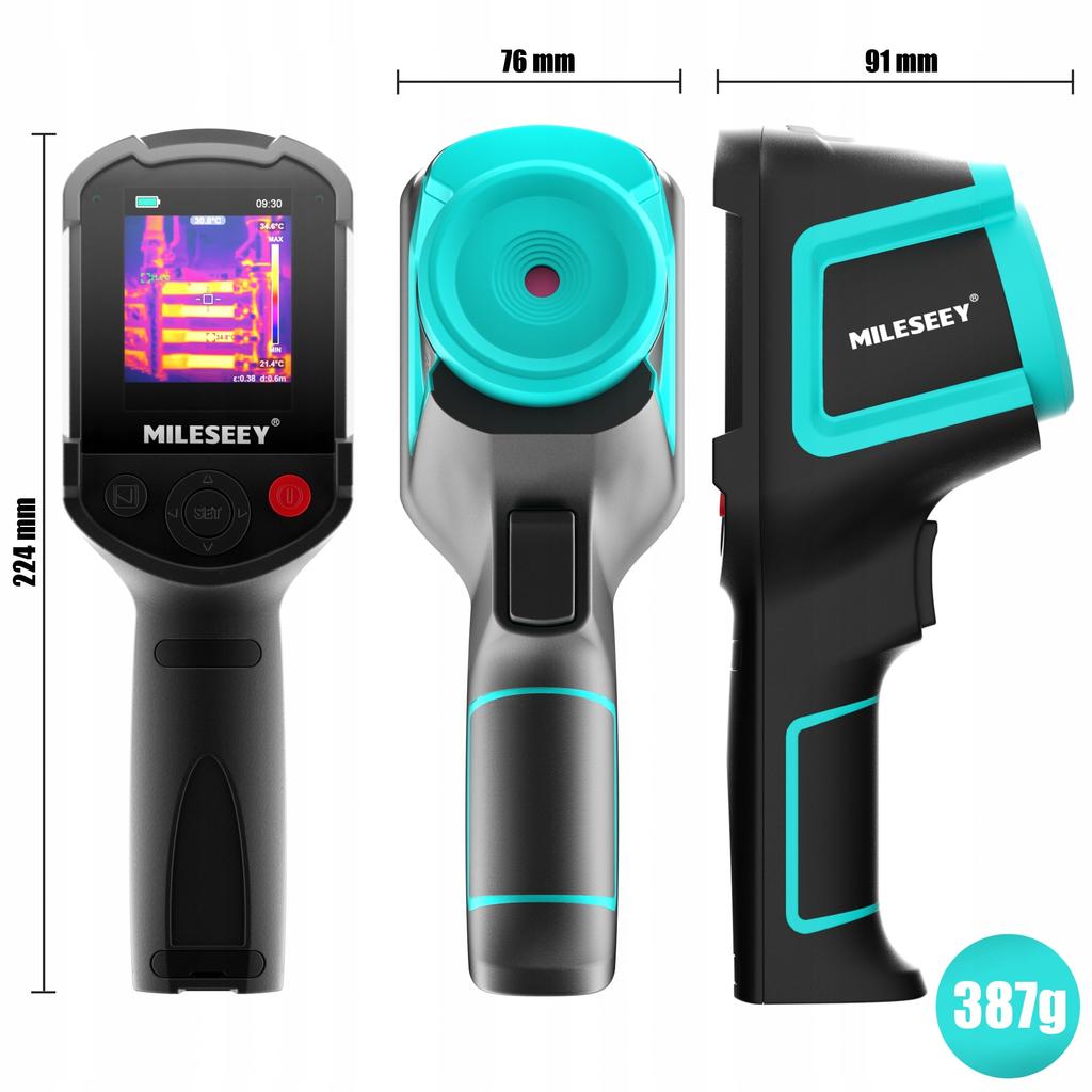 THERMAL IMAGING CAMERA PRO -20 +550 USBC PC CONNECTION LCD 2.8" ALARM 9h OPERATION