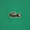 Lacoste Сделано в Японии Футболка-поло с коротким рукавом 3 зеленый Палевый Мужская Б/У