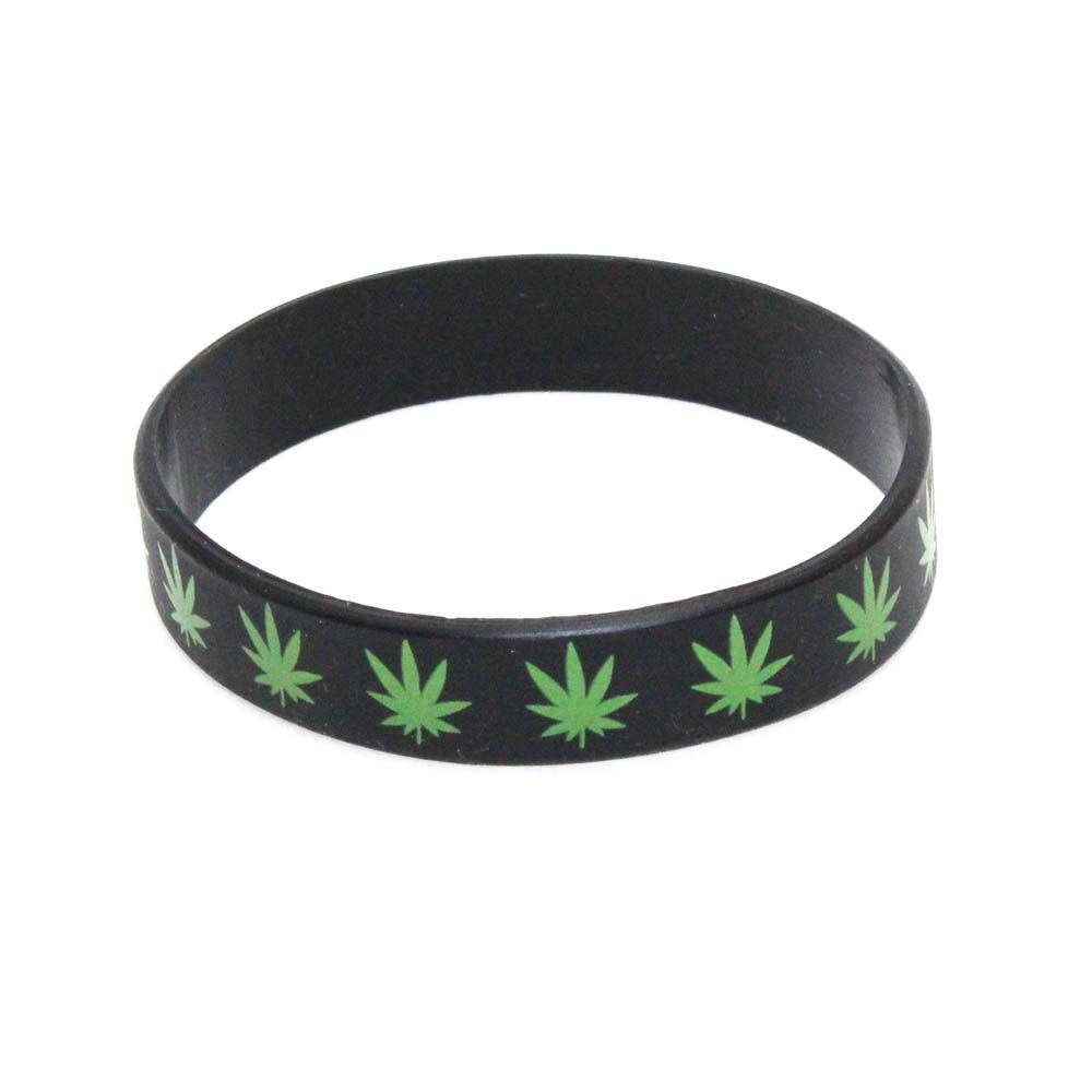 Maple Leaves Fashion Jewelry Waterproof Bangle Maple Leaf Bracelet Silicone Bracelet Wristband