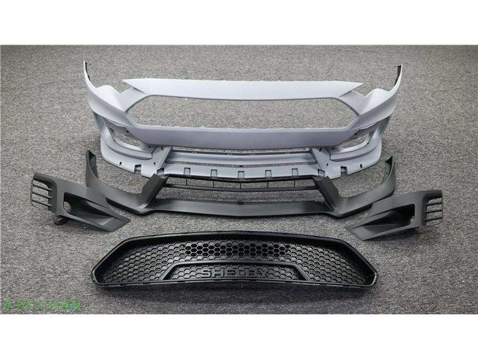 18-23 Ford Mustang Front Bumper Shelby Super Snake Wide Body Kit