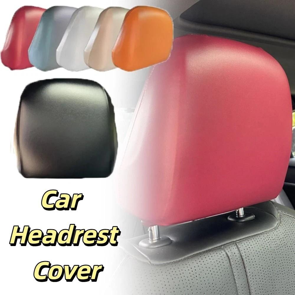 Waterproof Universal Car Headrest Cover Dustproof Elastic Headrest Cover  Truck