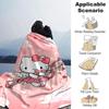 1 шт. Плед Hello Kitty Купидон Легкий фланелевый плед для дивана, кровати, путешествий, кемпинга, гостиной, офиса, дивана, кресла