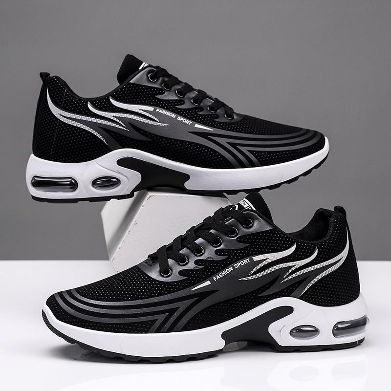 Men's Sports Shoes Fashion Trend Breathable Lightweight Casual Shoes Outdoor Travel Running Shoes Simple Versatile Men's Shoes