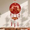 Handmade Chinese New Year Pendant Blessing Fu Characte Pendants  Home Decor
