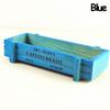 Garden Decor Decorative Pots Wood Flowerpot Rectangle Vase Vintage Crates Succulent Boxes