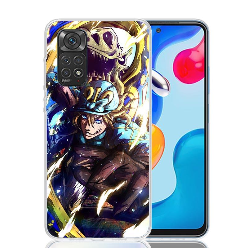 Чехол для телефона JoJo Adventure Dio Diego Brando для Xiaomi Redmi Note 15 14 13 12S 12 Pro Plus 11S 11E 11 11T 10S 10 Арт Мягкий Рисунок