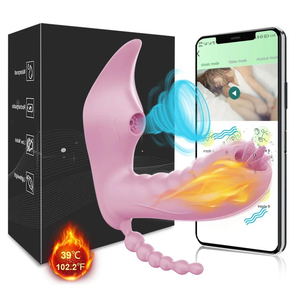 3 In 1 Dildo Vibrator for Women Wireless Remote Control Sucker Clitoris Vagina Stimulator Sex Toys Female Couple Adult 18