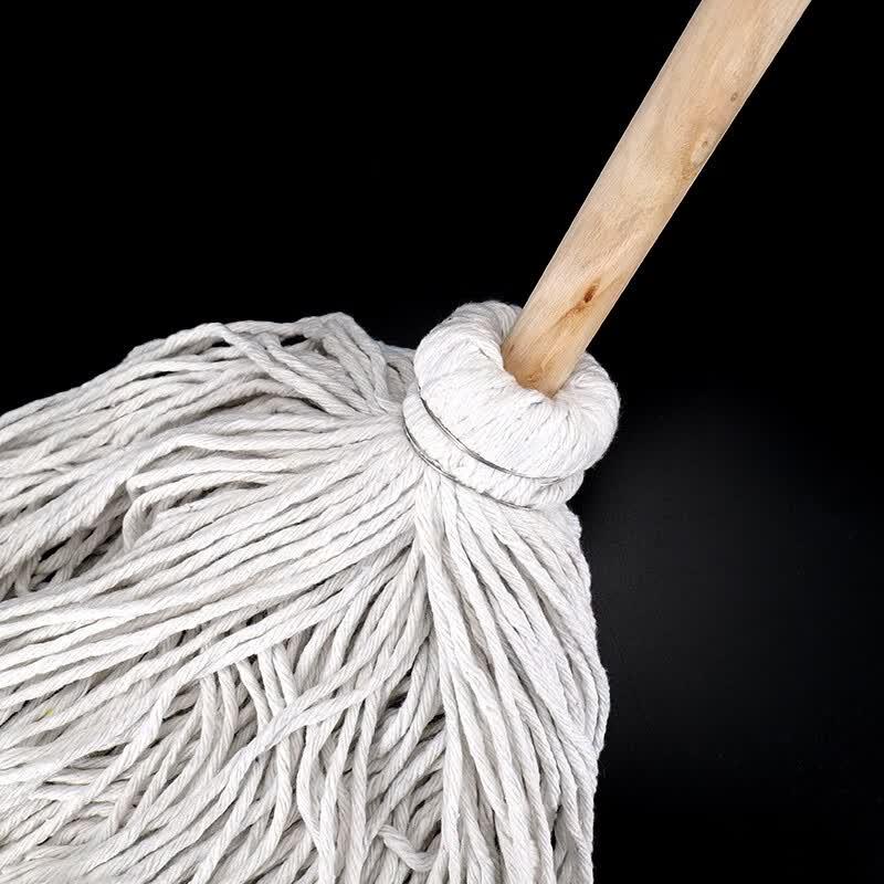 Ice Yu BY-1249 Classic Wooden Handle Cotton Mop