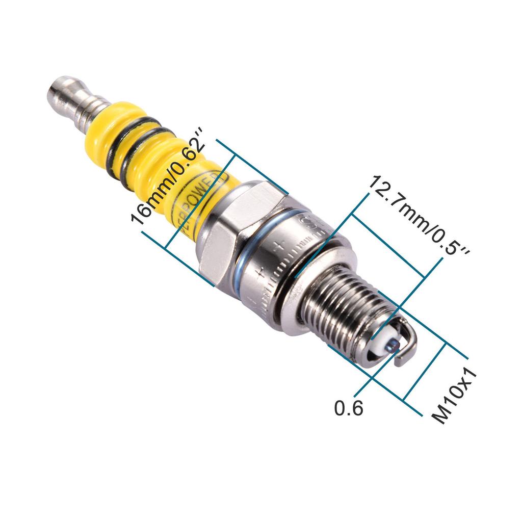 E6TC-F5TC-L7T-A7TC-D8TC Одноэлектродная свеча зажигания для мотоциклов, квадроциклов и внедорожников