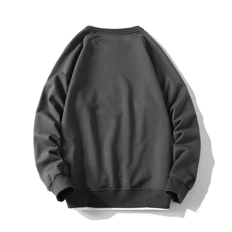 Мужской свитшот с круглым вырезом и многослойным эффектом: Трендовый, Универсальный Топ с Длинным Рукавом для Весны и Осени