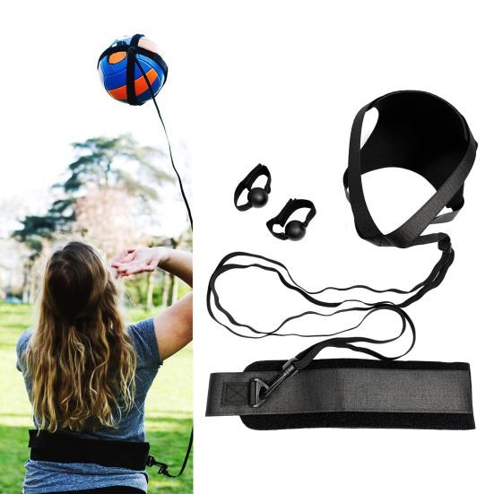 Волейбольное тренировочное оборудование Помощь для тренировок в одиночку Волейбольный тренажер для практики подачи, нападающего удара, паса и передачи Волейбольный отскок Тренировочный набор для начинающих и профессионалов