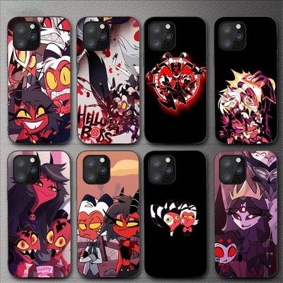 Чехол для телефона Helluva Boss с аниме для Iphone 11 12 Mini 13 14 Pro Xs Max X 8 7 6s Plus 5 Se Xr Shell