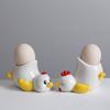 Chicken Shape Chicken Eggs Cup Ceramic Eggs Stands Creative Eggs Base  Breakfast