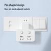 BULL GN-98023 2-Way Individually Controlled Socket Expander CN plug (adapter included)