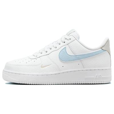 Air Force 1 Low White Light Armory Синие женские кроссовки Light-Bone HF0022-100