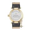 [Vivienne Westwood] Vivienne Westwood Watch Orb Gold Black Leather Quartz Ladies VV006BKGD Ladies [Parallel Import]