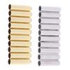 10Pcs/Set Of 4.5*18Mm Seamless Metal Shoelaces Tips Head Replacement