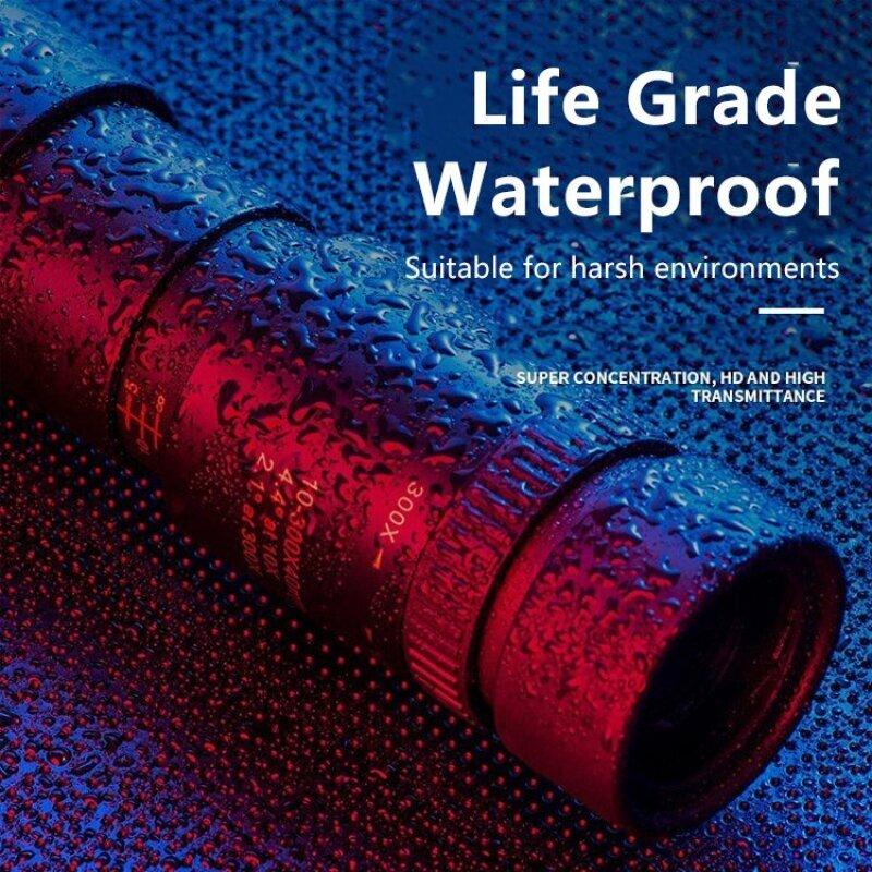 Портативный металлический монокулярный телескопический зум HD бинокль очки