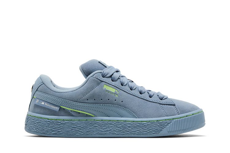 Мужские кроссовки Puma Suede XL BMW M Motorsport Blue Wash Blue Wash/Fast Yellow
