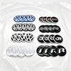 4Pc 56mm 60mm 65mm Car Logo Wheel Center Hub Caps Badge Sticker Emblem Decals For VW GTI Golf 6 Polo R-Line CC Passat Tiguan B7 EA1