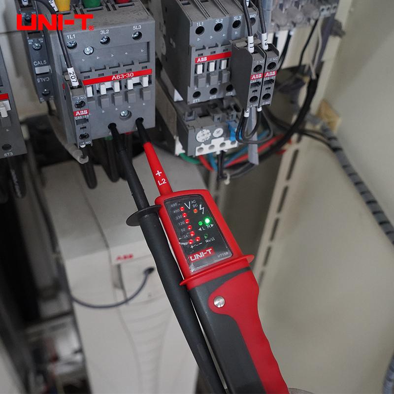 UNI-T UT15C UT18C UT18D Voltage Tester Probe Volt Indicator Meter Phase Sequence Continuity Voltage Detector Digital Multimeter