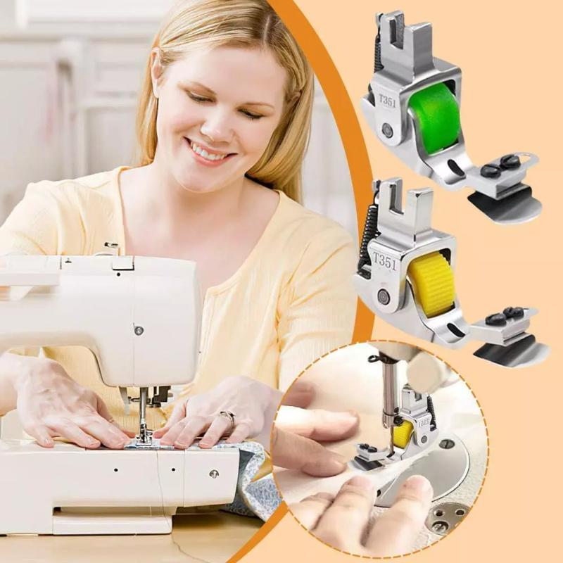 Retrospecti Versatile Adjustable Rolled Hemmer Presser Foot Rolled Hem Pressure