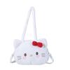 Cute Soft Cute Girl Doll Shoulder Bag Tote Bag Internet Celebrity Kitty Cat Plush Plus Tote Bag Plush Bag