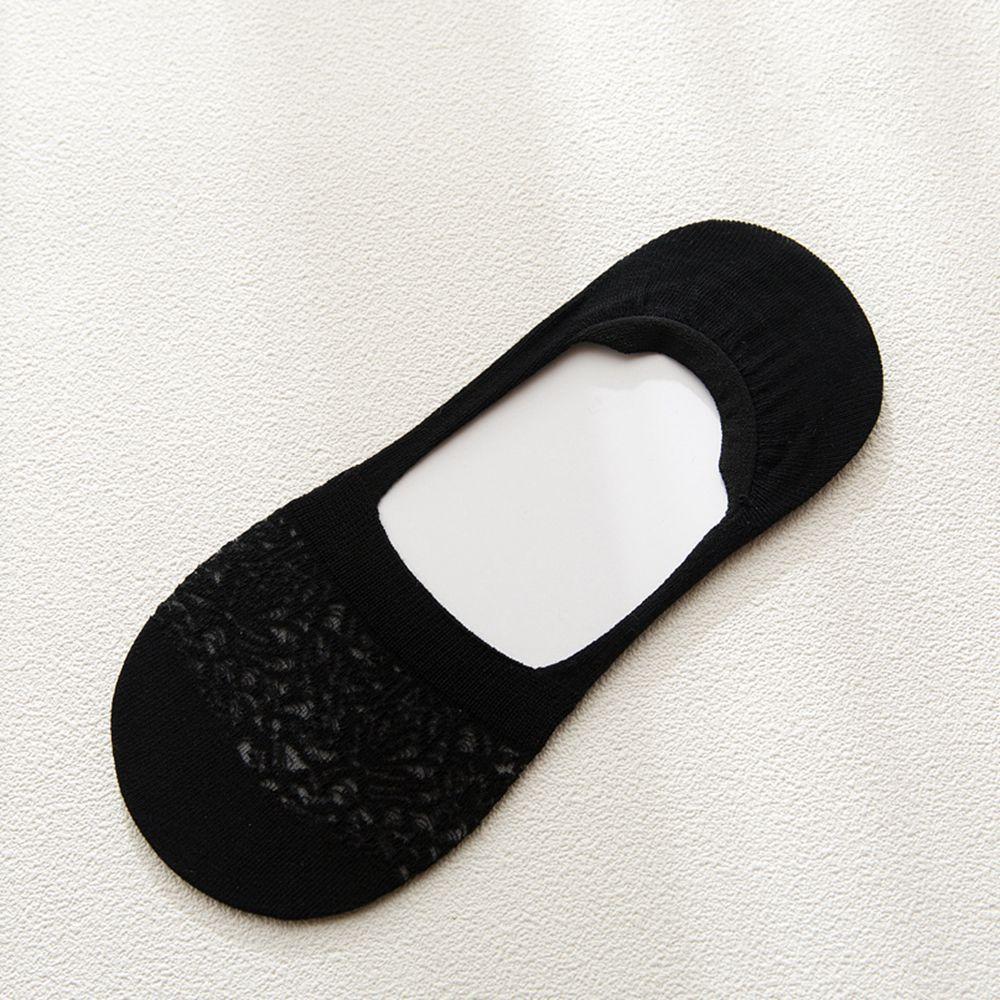 Women Non-slip Low Cut Breathable Invisible Boat Socks Ankle Hosiery Cotton