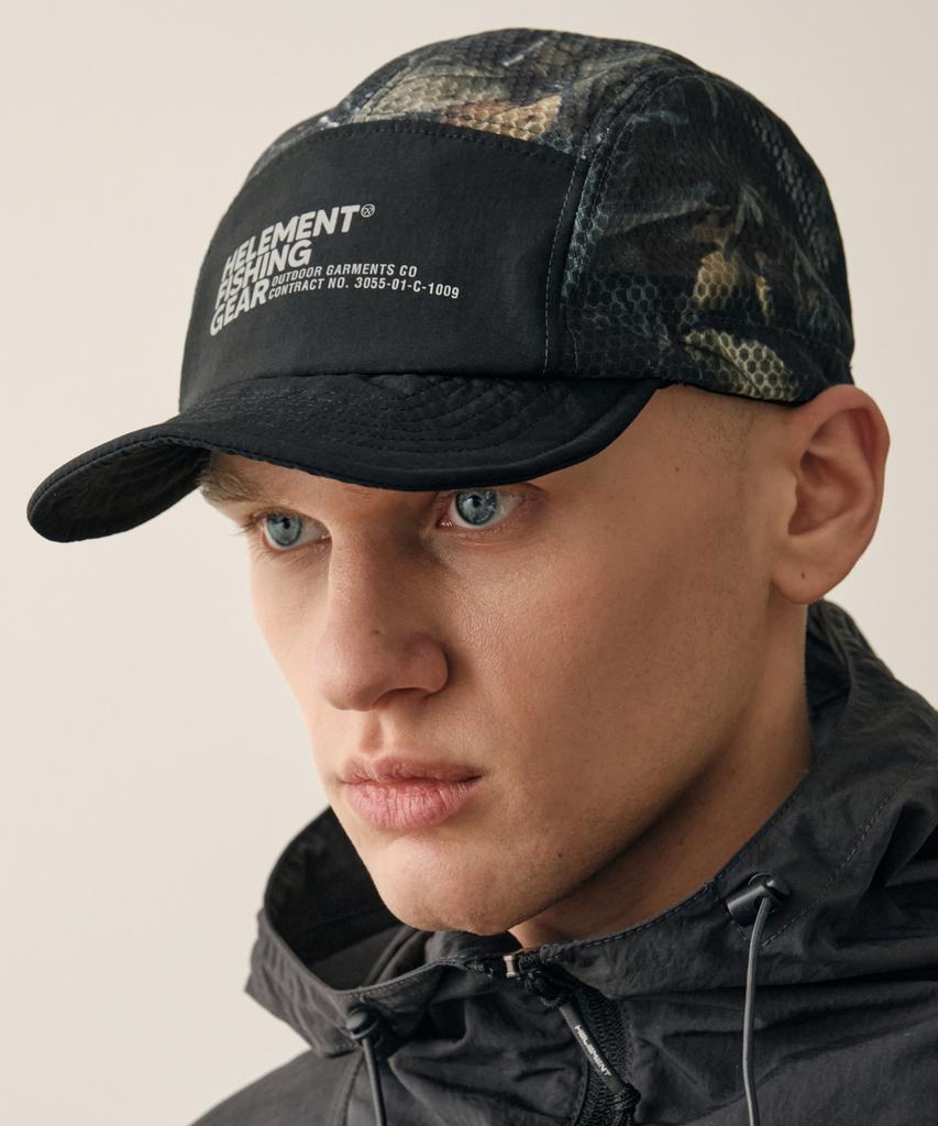 Кепка-панама HELEMENT Real Camo (Камуфляж Черный)