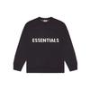 Fear of God Вязаный свитер Essentials Коллекция FW20 Топы унисекс Черный 0192508520004001