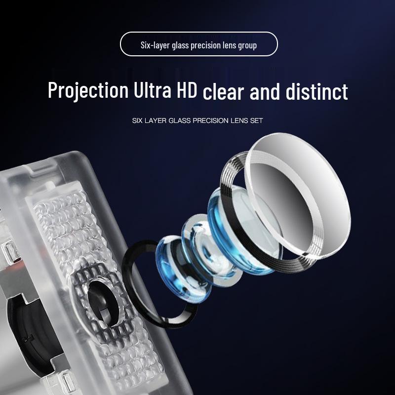 Светодиодные проекторы в двери Chevrolet Epica 2007-2017 и Captiva