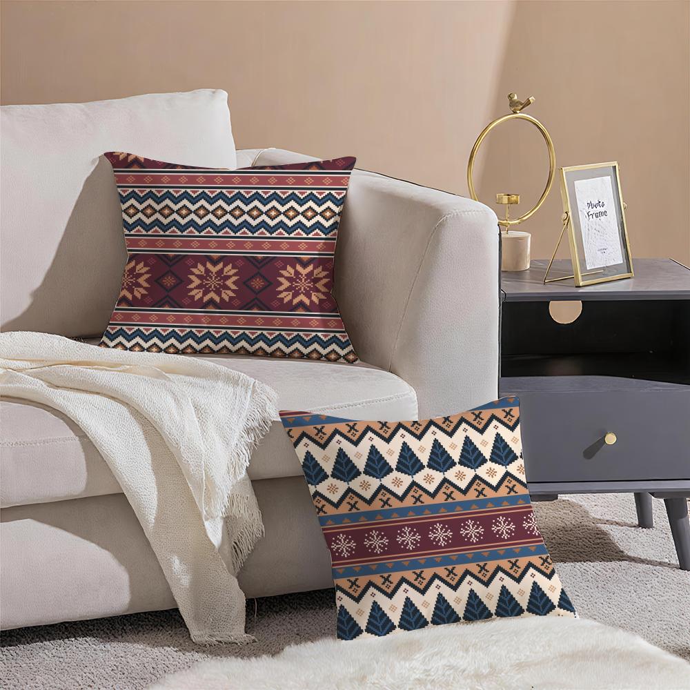 style exotic Moroccan Cushion Cover Throw Pillow Cover Hidden Button Durable Polyester Chair Cushion