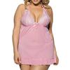 2шт женщин пчела Babydoll пеньюар сексуальное женское белье кружево плюс размер ночное белье