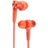 Sony Wired Earphones Heavy Bass Model MDR-XB55: Canal Type Red MDR-XB55 R