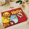 Дверной коврик Мультяшный ковер Дверной коврик Дораэмон Нескользящий коврик