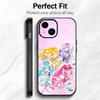 Милый Волшебный Аниме S-Улыбка Pretty Cure Чехол для Телефона Чехол для Телефона Мягкая Упаковка Легкий Для iPhone17 16 15 14 13ProMax