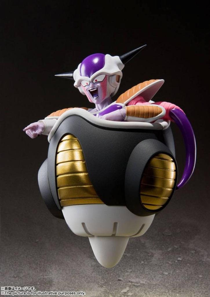 TAMASHII NATIONS Dragon Ball Z Freeza First Form Freeza Pod 110 мм окрашенная подвижная фигурка BAS60827 SHFiguarts & Approx. ПВХ и АБС