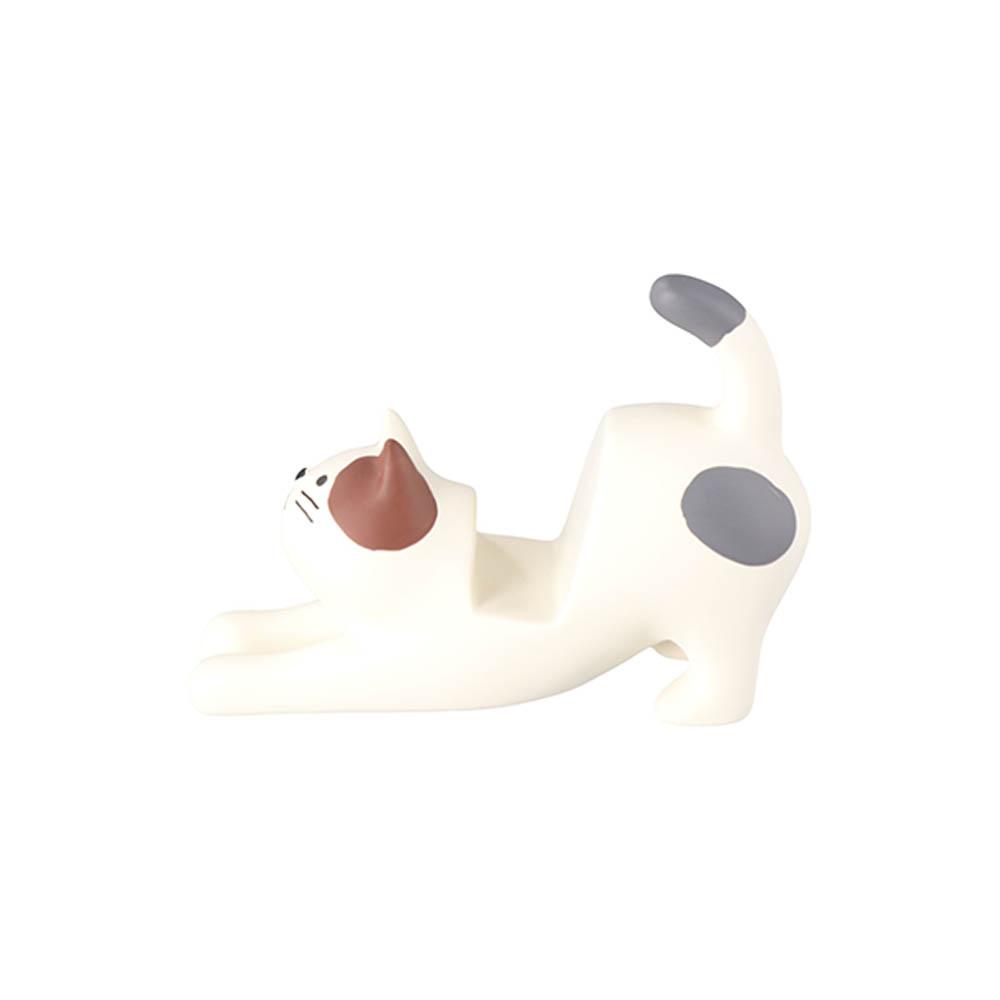 Mobile Phone Lazy Bracket Desktop Stand 3D Cartoon Cat Shape Phone Bracket Phone Holder Resin