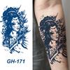 GH Hot Sale Waterproof Long Lasting Temporary Tattoos Stencil Body Art Arm Chest Leg Shoulder Tattoo Stickers for Girl Men Women