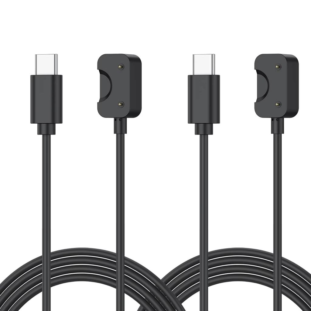 2 шт. для Samsung Galaxy Watch Fit 3 SM-R390 USB-C Зарядное устройство для смарт-часов Запасное зарядное устройство