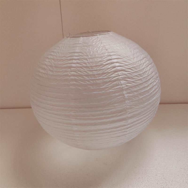 Noguchi Yu Japanese Paper Lantern - Round Pendant Lampshade for Living Room, Dining Room, Cafe, Guesthouse, Clothing Store, Wabi-Sabi Style.