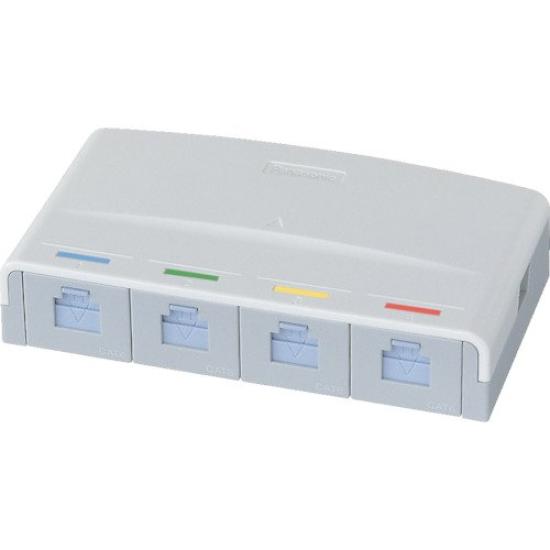 Panasonic NR3174 Информационный модульный разъем типа 4 (CAT6) (открытые порты)