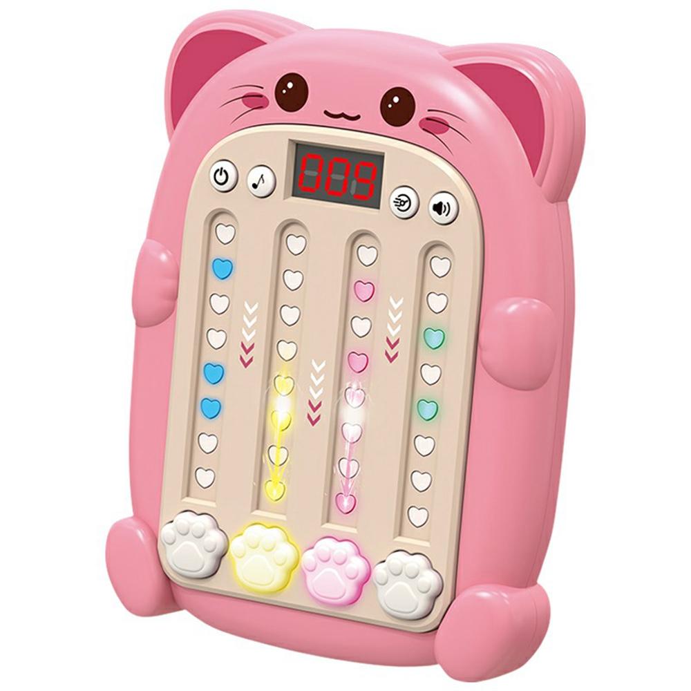 Игровой автомат SJL3608 Rhythm Game с подсветкой и звуком, электронная музыкальная игрушка для мальчиков и девочек