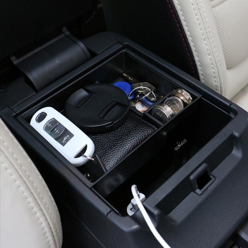 Perfect Fit Center Console Tray For Mazda 6 Atenza G 2013 2014 2015 2016 2017, Designed Armrest Organizer Car Accessories