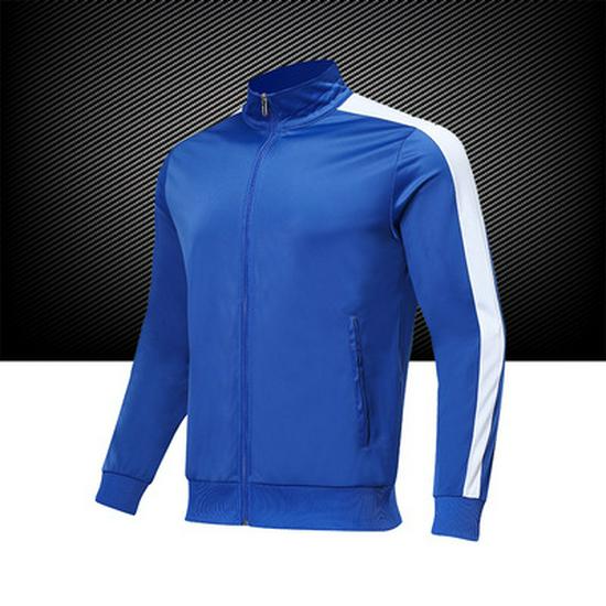 Футбольные тренировочные костюмы унисекс - длинные рукава, простые спортивные куртки для взрослых и детей, идеально подходят для весны и осени