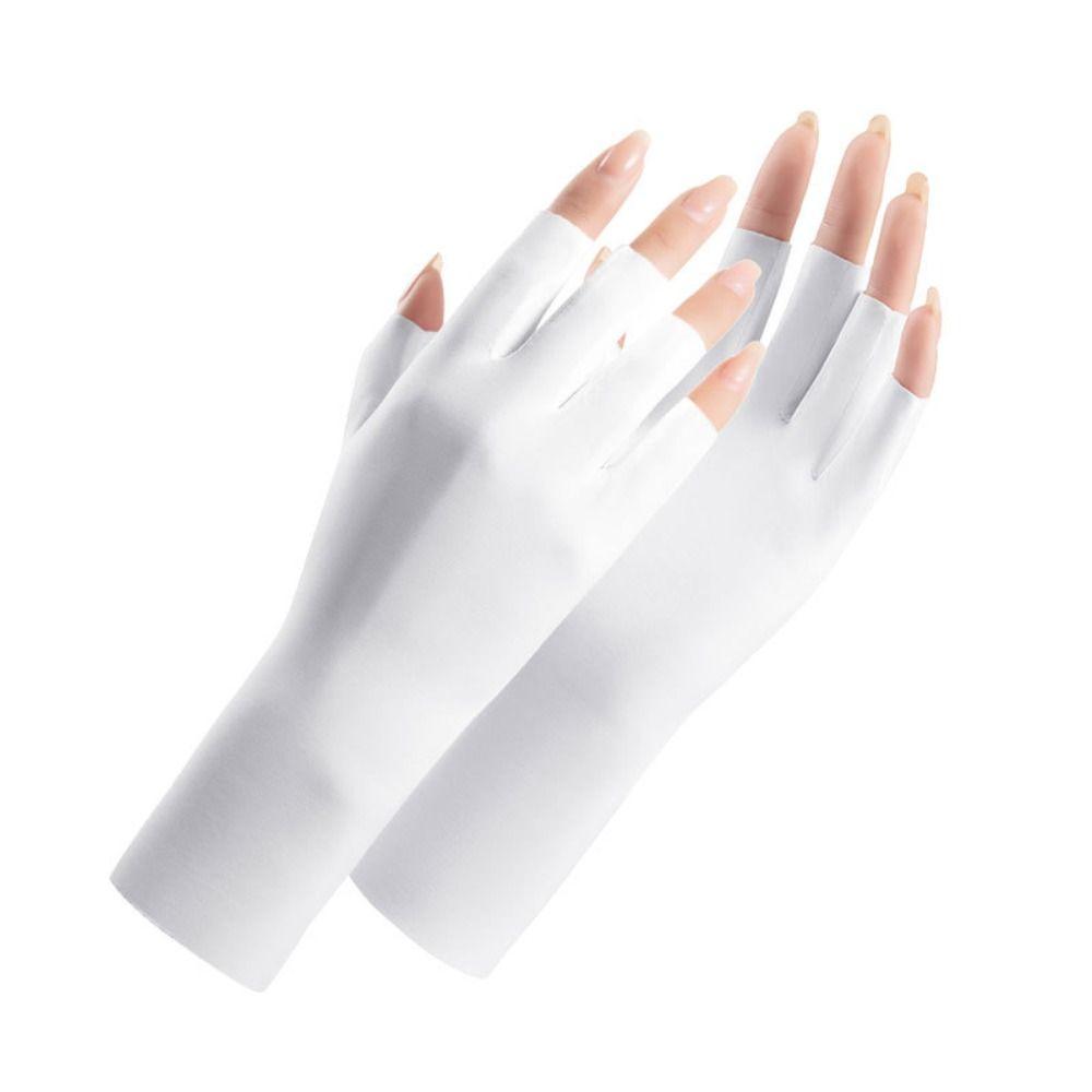 Sunscreen Gloves For Nail Art Gel UV LED Lamp Tool Nail Art Glove UV Protection Gloves Protecter Gloves
