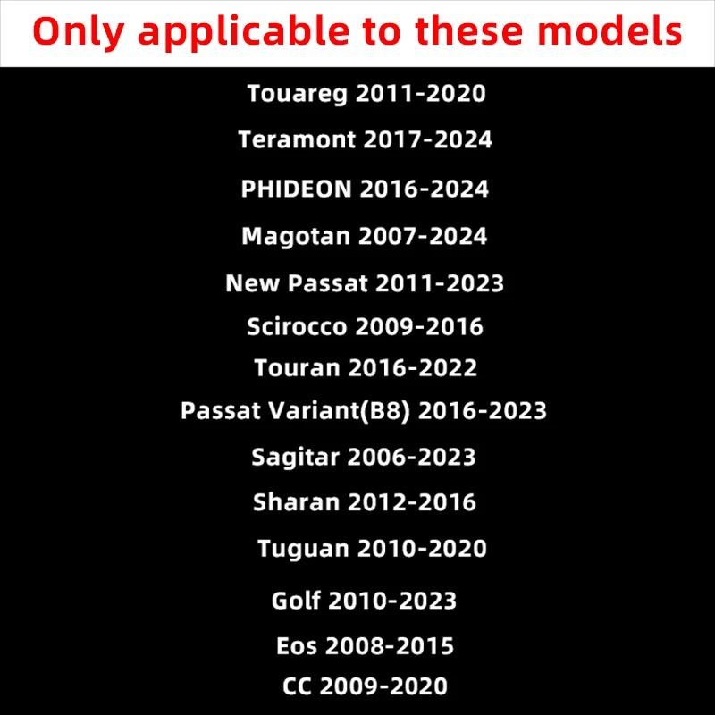 2026 Hot For VOLKSWAGEN VW 2Pcs Car Emblem Projection Lamp Door Lights Lights Decoration For VW Golf Touareg Eos CC Passat Varia