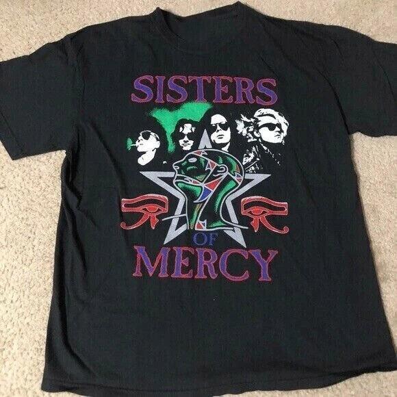 Футболка с коротким рукавом группы The Sisters Of Mercy 90-х Унисекс