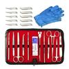 Dissection Kit 22PCS Premium Stainless Steel for Medical Suture Practice Surgical Training Students