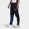 Adidas Sporty Casual Long Pants Men Bottoms Black Blue GM6544
